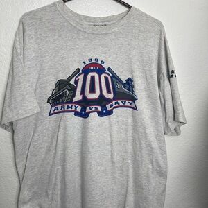 Gray Army vs Navy 100th Anniversary Tee vintage